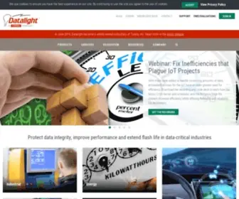 Datalight.com(Embedded File System and Flash Storage Experts) Screenshot
