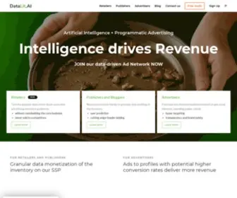 Datalit.ai(Intelligence drives Revenue to Publishers and Advertisers) Screenshot