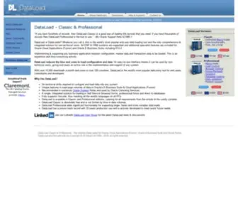 Dataload.com(DataLoad Classic & Professional) Screenshot