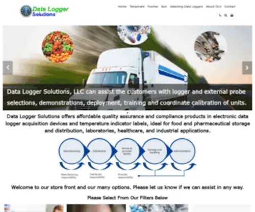 Dataloggersolutions.com(Data Logger Solutions) Screenshot