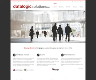 Datalogicsolutions.com(Datalogic Solutions) Screenshot