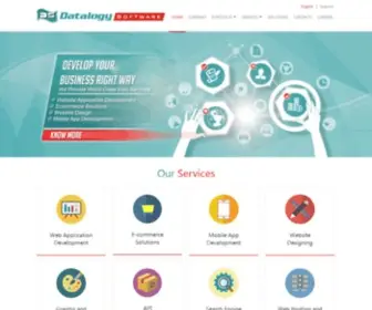 Datalogysoftware.com(Leading Web Designing Company in USA and India) Screenshot