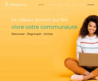 Datalumni.com(Capitaliser sur la richesse de votre réseau alumni) Screenshot