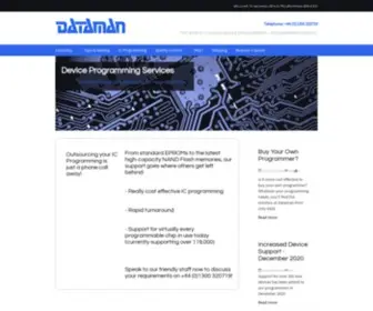 Dataman-Deviceprogramming.co.uk(Device Programming) Screenshot