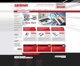 Dataman.com(Device Programmers & ISP Programming by Dataman Programmers) Screenshot