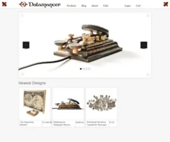 Datamancer.com(Modern Heirlooms with Classic Style) Screenshot