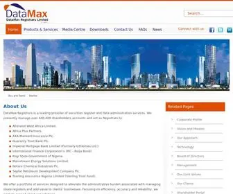 Datamaxregistrars.com(DataMax Group) Screenshot