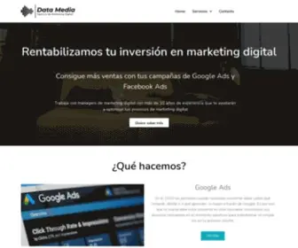 Datamedia.cl(Data Media) Screenshot