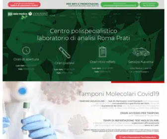 Datamedicaroma.it(Data Medica Roma è) Screenshot