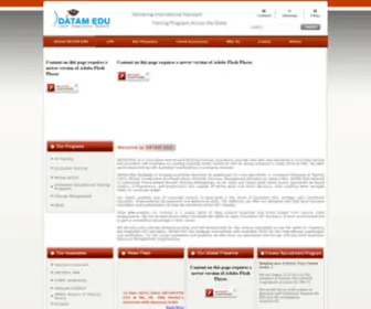 Datamedu.com(DATAMEdu, India) Screenshot