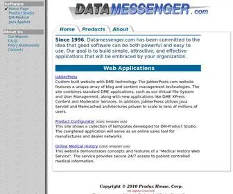 Datamessenger.com(Datamessenger) Screenshot