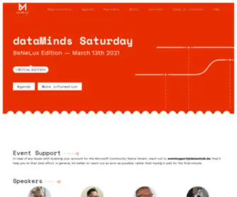 Datamindssaturday.be(DataMinds Saturday) Screenshot