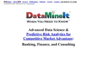 Datamineit.com(When You Need to Know) Screenshot