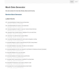 Datamocks.com(QuoteApp) Screenshot