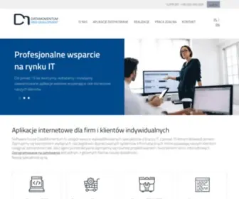 Datamomentum.pl(Software house) Screenshot