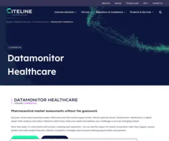 Datamonitor.com(The home of Business Information) Screenshot