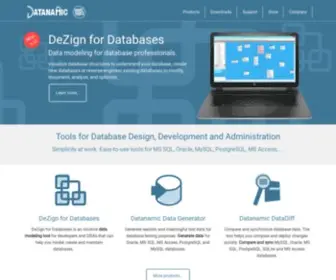 Datanamic.com(Database design and modeling tool) Screenshot