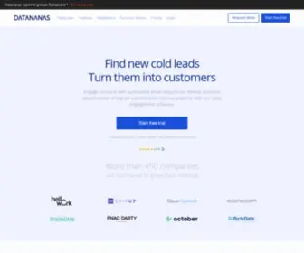 Datananas.com(Datananas) Screenshot