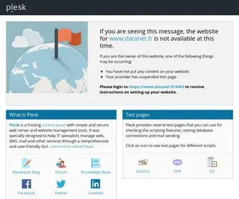 Datanet.fr(Domain Default page) Screenshot