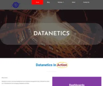 Datanetics.co.za(Advanced Data Analytics) Screenshot