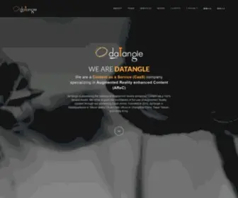 Datangle.com(Augmented Reality Content Creation) Screenshot