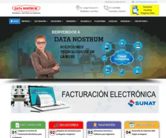 Datanostrum.com(Desarrollo de Sistemas) Screenshot