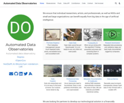 Dataobservatory.eu(Dataobservatory) Screenshot