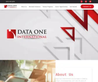 Dataoneintl.com(Data One International) Screenshot