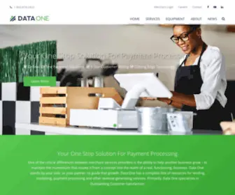 Dataonems.com(Data One Merchant Services) Screenshot