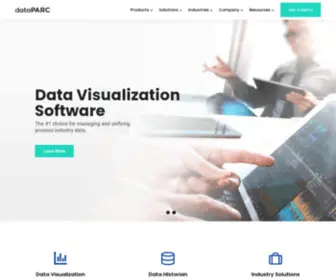 Dataparcsolutions.com(Industrial Process Data Analytics Software) Screenshot