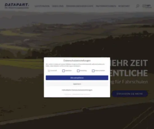 Datapart-Factoring.de(Datapart Factoring) Screenshot