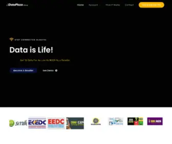 Dataplaza.com.ng(VTU Website Creator Script) Screenshot