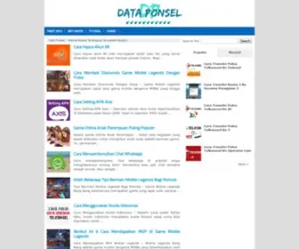 Dataponsel.net(Tutorial & Info Smartphone Terkini) Screenshot