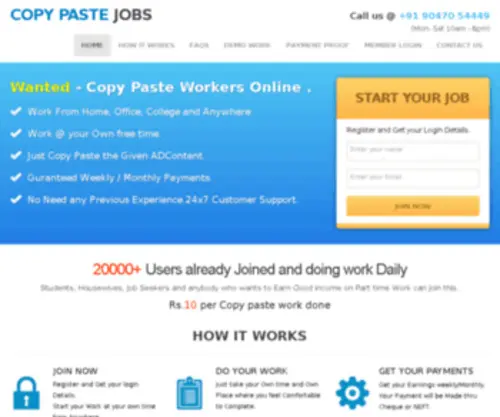 Datapostingjobs.com(Premium domains add authority to your site. Transparent pricing. 1 year WHOIS privacy inc) Screenshot