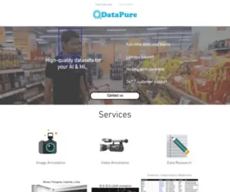 Datapure.co(Main) Screenshot