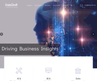 DataqRaft.com(Data Management & Advanced Analytics) Screenshot