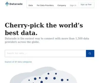 Datarade.ai(Datarade) Screenshot