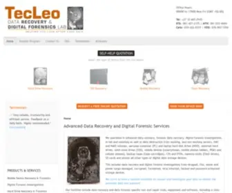 Datarecovery.co.za(Tecleo Data Recovery and Digital Forensics Lab) Screenshot