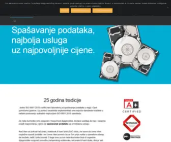 Datarecovery.hr(Spašavanje podataka (data recovery) i servis računala) Screenshot