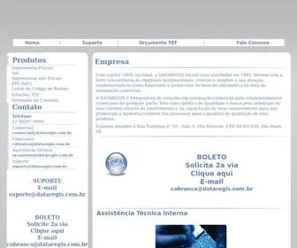 Dataregis.com.br(DATAREGIS S.A) Screenshot