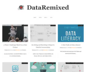 Dataremixed.com(DataRemixed) Screenshot
