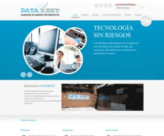 Datarent.es(Inicio) Screenshot