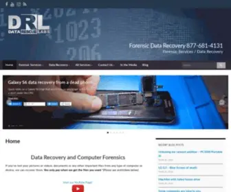 Datarescuelabs.com(Data Recovery Computer Forensics) Screenshot