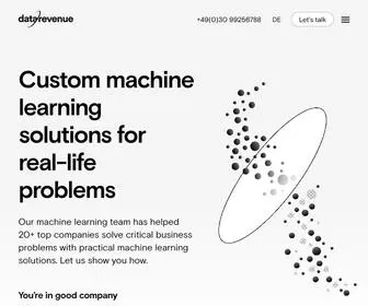 Datarevenue.com(Data Revenue) Screenshot