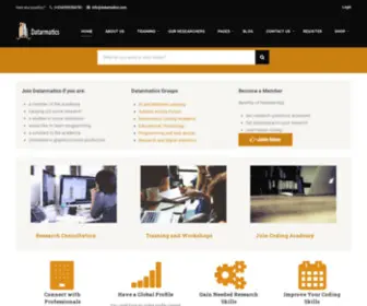 Datarmatics.com(Join Datarmatics if you are interested in the following) Screenshot