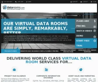 Datarooms.com(Virtual Data Rooms) Screenshot