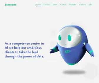 Dataroots.io(Your partner in data) Screenshot