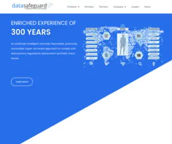 Datasafeguard.ai(Intelligently Protecting Data) Screenshot