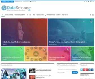 Datascience.us(Your Source for Data Science News) Screenshot