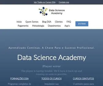 Datascienceacademy.com.br(Data Science Academy) Screenshot